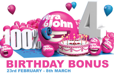 Happy Birthday Casino Bonus