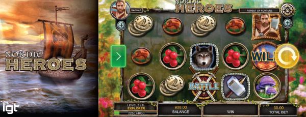 New IGT Nordic Heroes Mobile Slot Preview