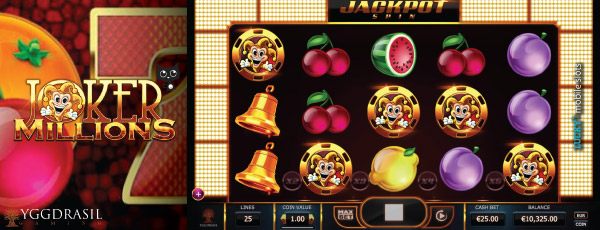 Joker Millions Jackpot Slot Screenshot