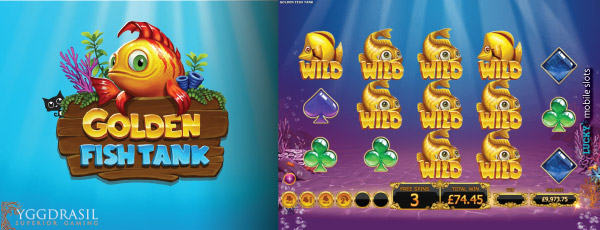 Golden Fish Tank Mobile Slot Free Spins