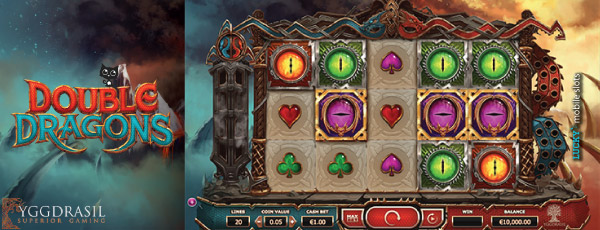 New Yggdrasil Double Dragons Slot Reels Preview