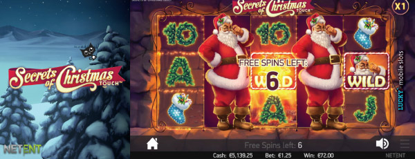 Secrets Of Christmas Mobile Slot Free Spins