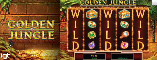 New Golden Jungle Mobile Slot Bonus Games