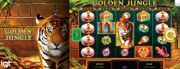 IGT Golden Jungle Slot On Mobile Base Game