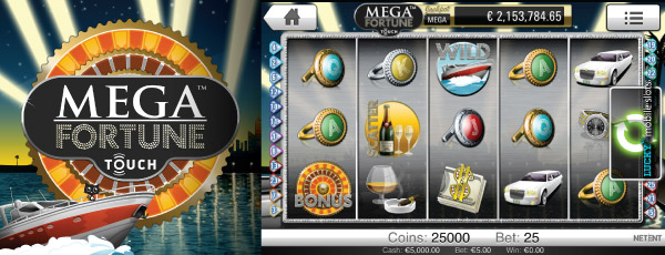 NetEnt Mega Fortune Jackpot Slot