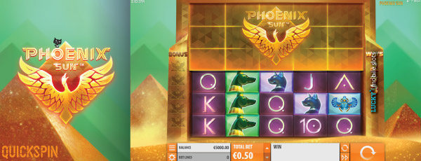 Phoenix Sun Mobile Slot Game Preview
