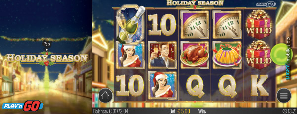 Play'n GO Holiday Season Mobile Slot Game