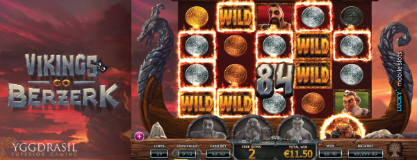 Vikings Go Berzerk Mobile Slot Machine