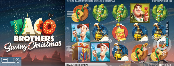 Elk Studios Taco Brothers Saving Christmas Mobile Slot