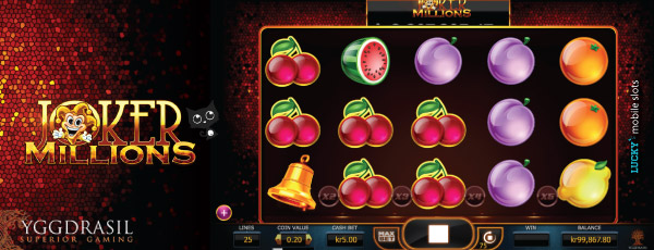 Joker Millions Slot Game Example