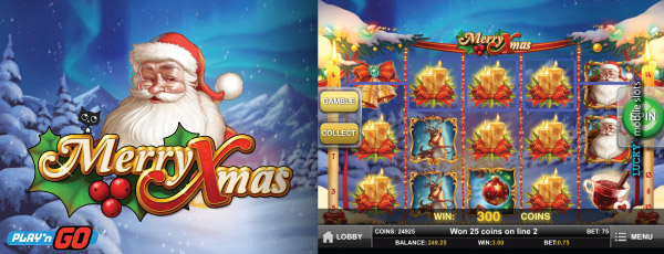 Play n Go Merry Xmas Mobile Slot