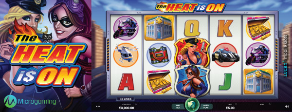 Microgaming The Heat Is On Slot Game