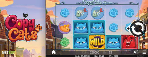 Copy Cats  Touch Slot Main Game