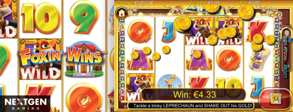 NextGen Foxin Wins Mobile Slot Machine