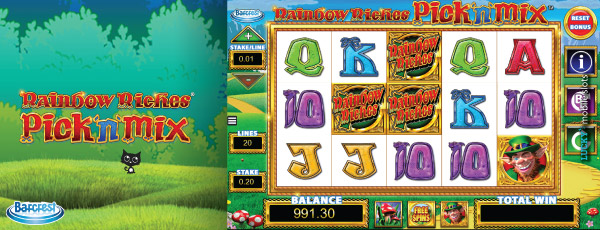 Rainbow Riches Pick N Mix Slot On Mobile