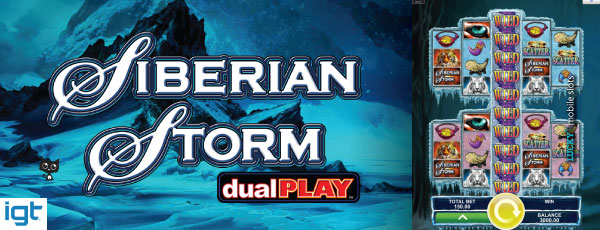 IGT Siberian Storm Dual Play Mobile Slot