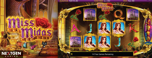 Mobile Miss Midas Slot With Wilds