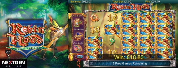 Robin Hood Prince of Tweet Slot With Even More Wilds