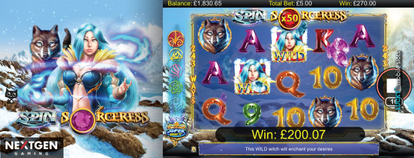 Spin Sorceress Slot With Multipliers