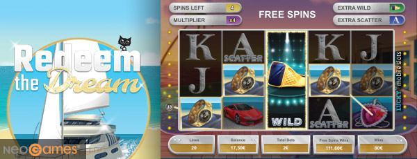 Redeem The Dream Slot Free Spins Bonus Round