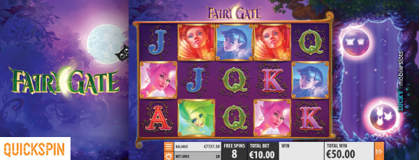 Fairy Gate Slot Free Spins Bonus Round