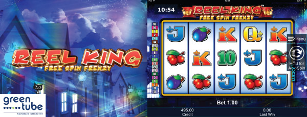 Greentube 4 Reel Kings Free Spin Frenzy Video Slot