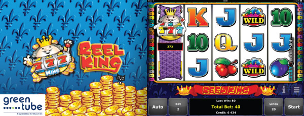 Greentube Reel King Slot Machine On iPad