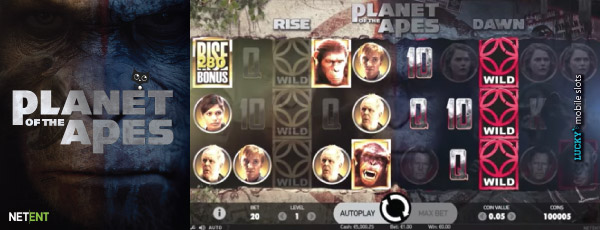 Planet Of The Apes Online Slot Double Game