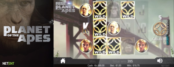 Planet Of The Apes Touch Slot Rise Reels
