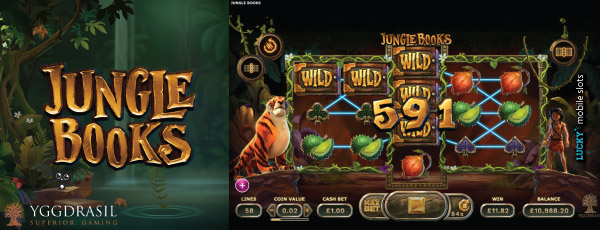 Yggdrasil Jungle Books Slot Machine