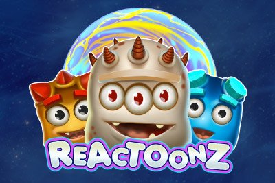 Reactoonz Mobile Slot Logo