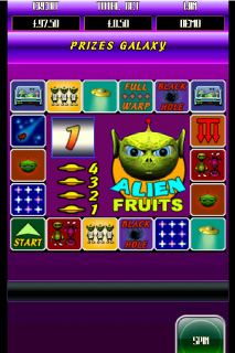Alien Fruits Bonus Game