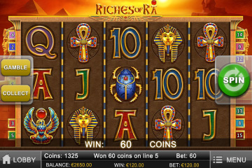 Riches of Ra - Big Winner at Vera&John