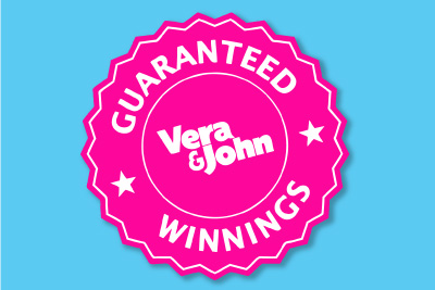 Guaranteed Winners at Vera&John - Win 5,000 Daily