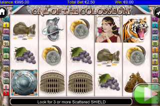 Call of the Colosseum Mobile Slot Screenshot