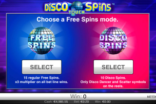 Disco Spins Bonus