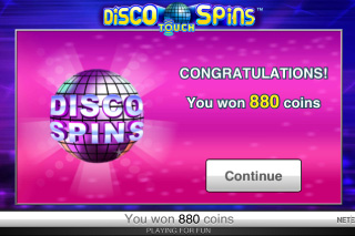 Disco Spins Win