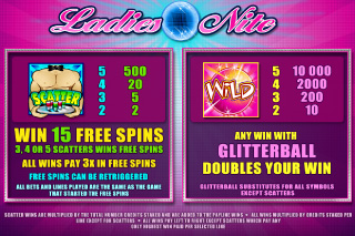 Ladies Nite Bonuses