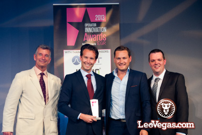 Leo Vegas Mobile Casino Win Best Innovation in Casino Award