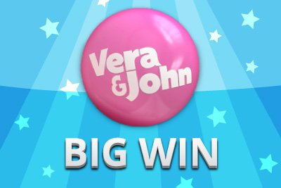 Big Winner at Vera&John Mobile Casino