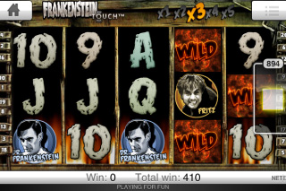 Frankenstein Touch Free Spins