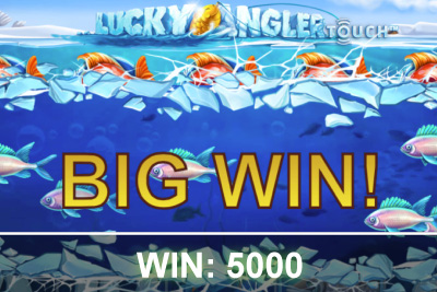 Big Win on Lucky Angler Touch at Vera&John Mobile Casino