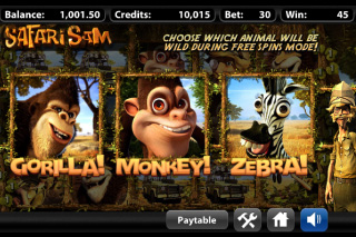 Safari Sam Free Spins