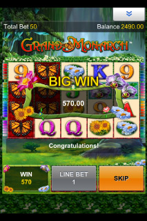Grand Monarch Big Win