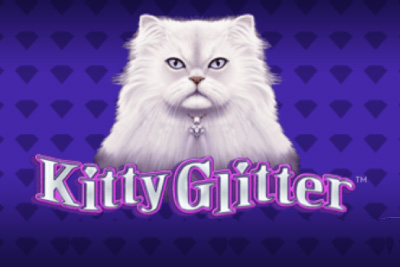 Kitty Glitter Mobile Slot Logo