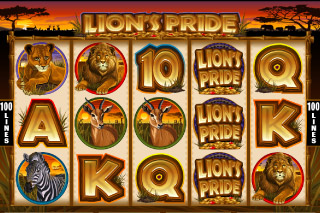 Lion's Pride Mobile Slot Screenshot