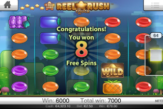 Reel Rush Touch Free Spins