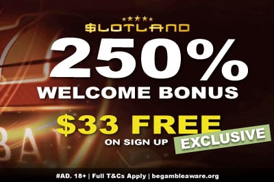 Slotland No Deposit Casino Bonus