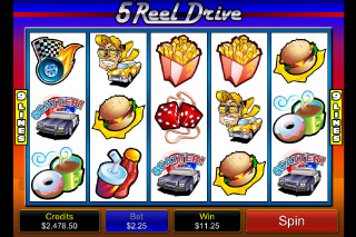 5 Reel Drive Mobile Slot Screenshot