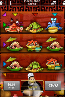 Chinese Kitchen Mobile Slot Screenshot